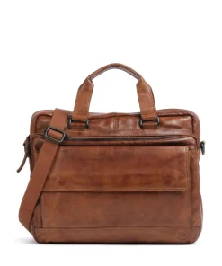 Spikes & Sparrow Business- & Laptop Bags-Apache Briefcase 15″ grained leather