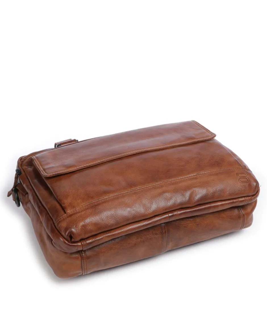 Spikes & Sparrow Business- & Laptop Bags-Apache Briefcase 15″ grained leather