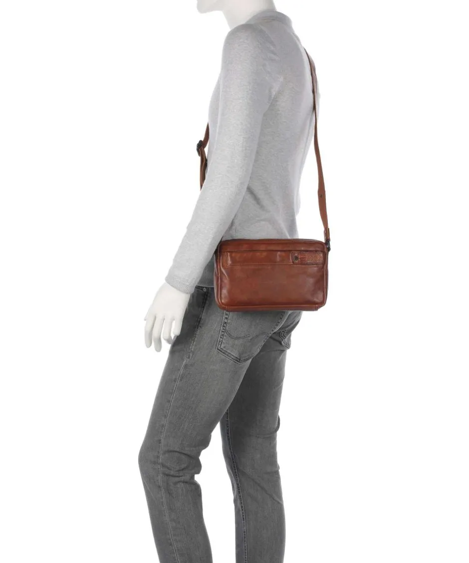 Spikes & Sparrow Crossbody Bags-Apache Hubbert Crossbody bag fine grain leather