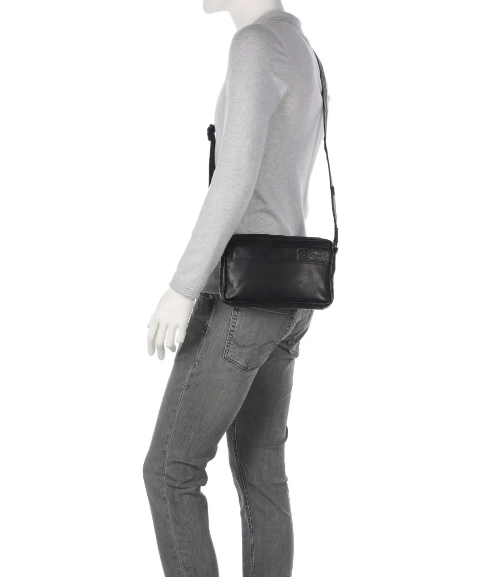 Spikes & Sparrow Crossbody Bags-Apache Hubbert Crossbody bag fine grain leather
