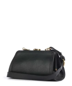 Vivienne Westwood Clutch & Evening Bags|Crossbody Bags-Ascot Frame Aniline Crossbody bag grained cow leather