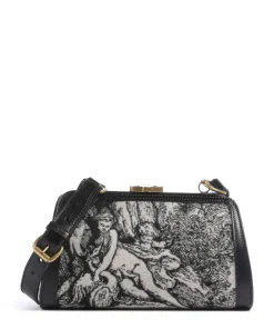 Vivienne Westwood Crossbody Bags-Ascot Frame Venus Wool Jacquard Crossbody bag fabric