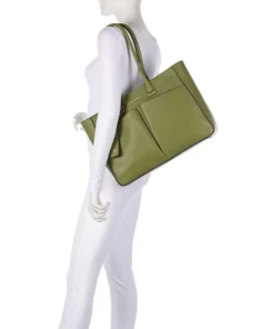 Piquadro Tote Bags-Ashley Tote bag 15″ fine grain cow leather