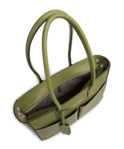 Piquadro Tote Bags-Ashley Tote bag 15″ fine grain cow leather