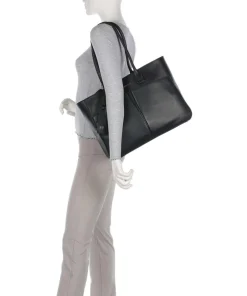 Piquadro Tote Bags-Ashley Tote bag 15″ fine grain cow leather