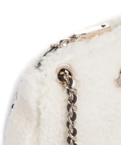 Guess Shoulder Bags|Crossbody Bags-Aslia Shearling Shoulder bag faux fur