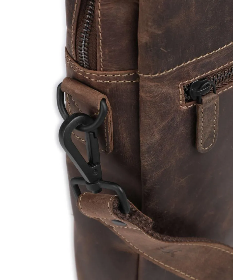 Jack Kinsky Business- & Laptop Bags-Baltimore 8 Briefcase 14″ leather