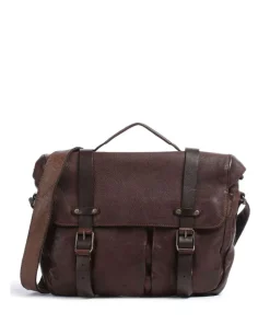 Aunts & Uncles Business- & Laptop Bags|Crossbody Bags-Barbershop Bandholz Messenger bag fine grain leather
