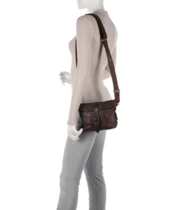 Aunts & Uncles Crossbody Bags-Barbershop Stubble Crossbody bag grained leather