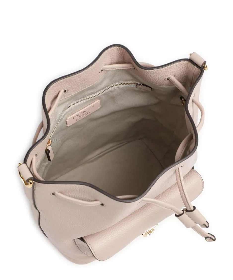 Coccinelle Hobo Bags|Crossbody Bags-Beat Generation Bucket bag grained cow leather
