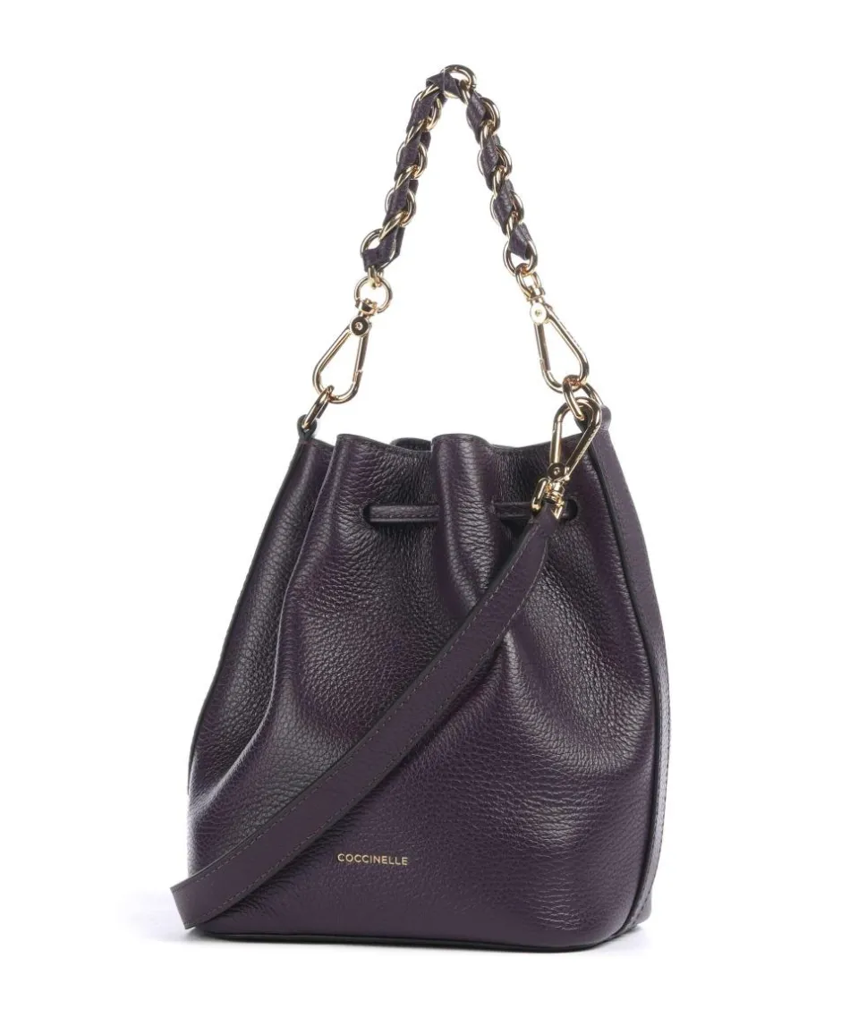Coccinelle Hobo Bags|Crossbody Bags-Beat Generation Bucket bag grained cow leather