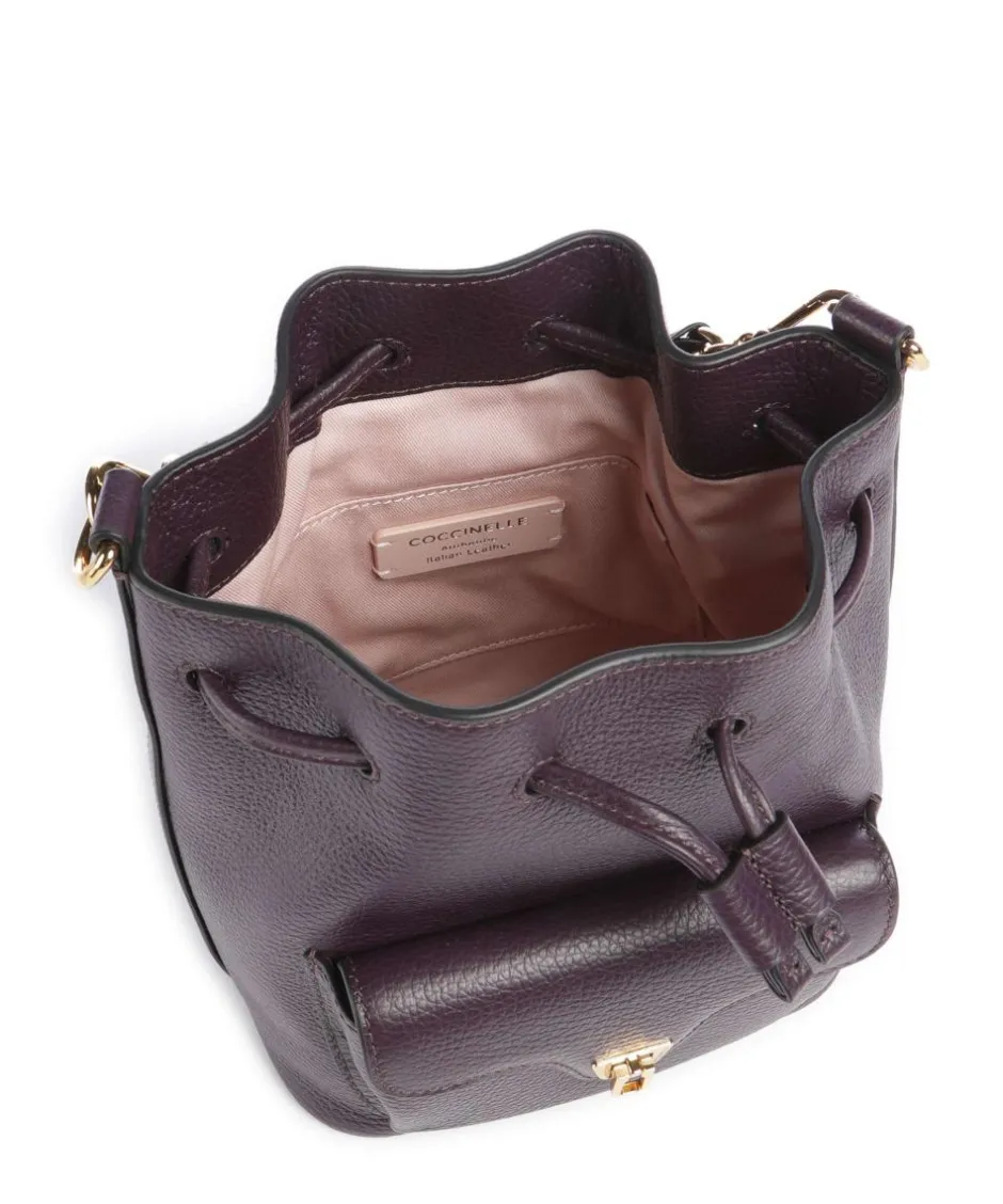 Coccinelle Hobo Bags|Crossbody Bags-Beat Generation Bucket bag grained cow leather