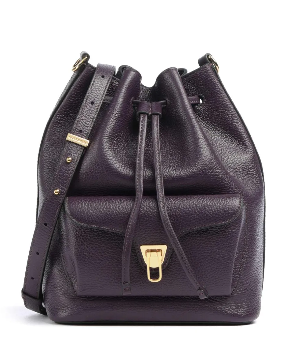 Coccinelle Hobo Bags|Crossbody Bags-Beat Generation Bucket bag grained cow leather