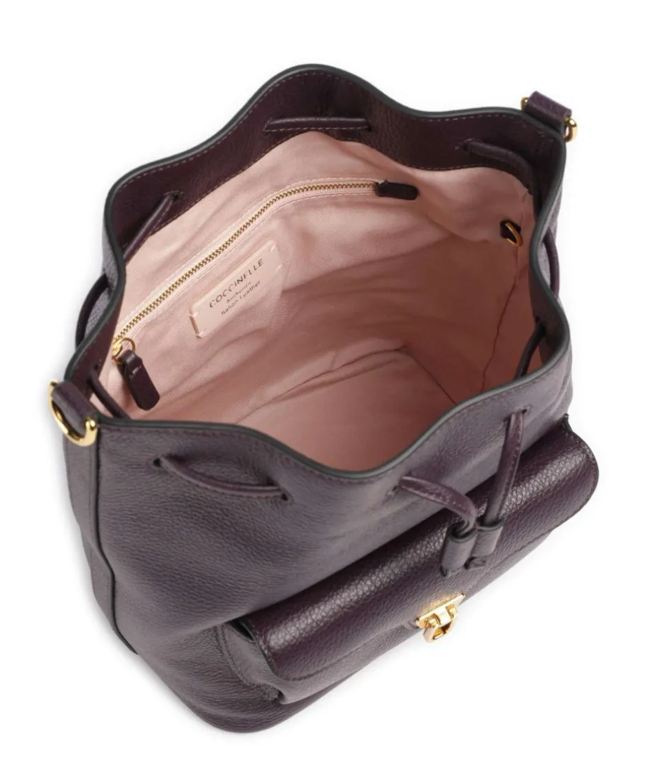 Coccinelle Hobo Bags|Crossbody Bags-Beat Generation Bucket bag grained cow leather
