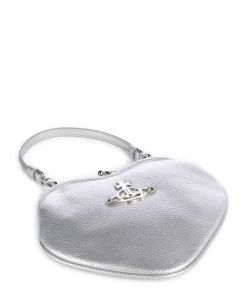 Vivienne Westwood Clutch & Evening Bags|Shoulder Bags-Belle Heart Frame Re-Vegan Grain Shoulder bag imitation leather