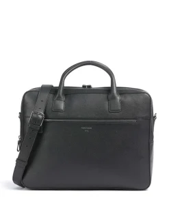 Tiger of Sweden Business- & Laptop Bags-Beridare Briefcase 17″ grained cow leather