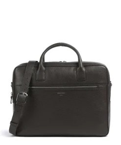 Tiger of Sweden Business- & Laptop Bags-Beridare Briefcase 15″ grained cow leather