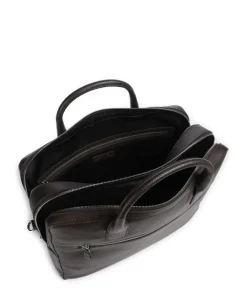 Tiger of Sweden Business- & Laptop Bags-Beridare Briefcase 15″ grained cow leather