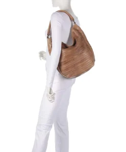 FredsBruder Shoulder Bags|Hobo Bags-Bestseller Collection Gürteltier S Hobo bag grained leather