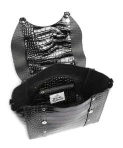 Vivienne Westwood Handbags|Crossbody Bags-Betty Embossed Croc Medium Handbag embossed calfskin