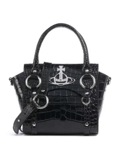 Vivienne Westwood Handbags|Crossbody Bags-Betty Embossed Croc Small Handbag embossed calfskin