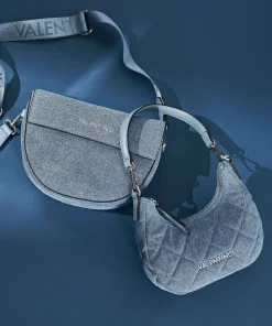 Valentino Bags Crossbody Bags-Bigs Denim Crossbody bag cotton