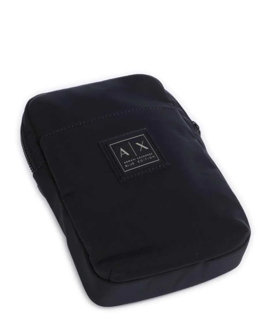 Armani Exchange Crossbody Bags-Blue Edition Crossbody bag polyester