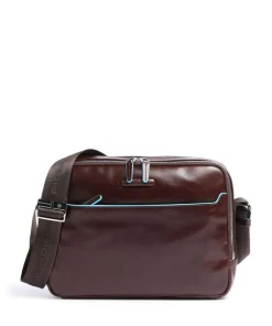 Piquadro Business- & Laptop Bags-Blue Square Briefcase leather