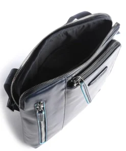 Piquadro Crossbody Bags-Square Crossbody bag leather