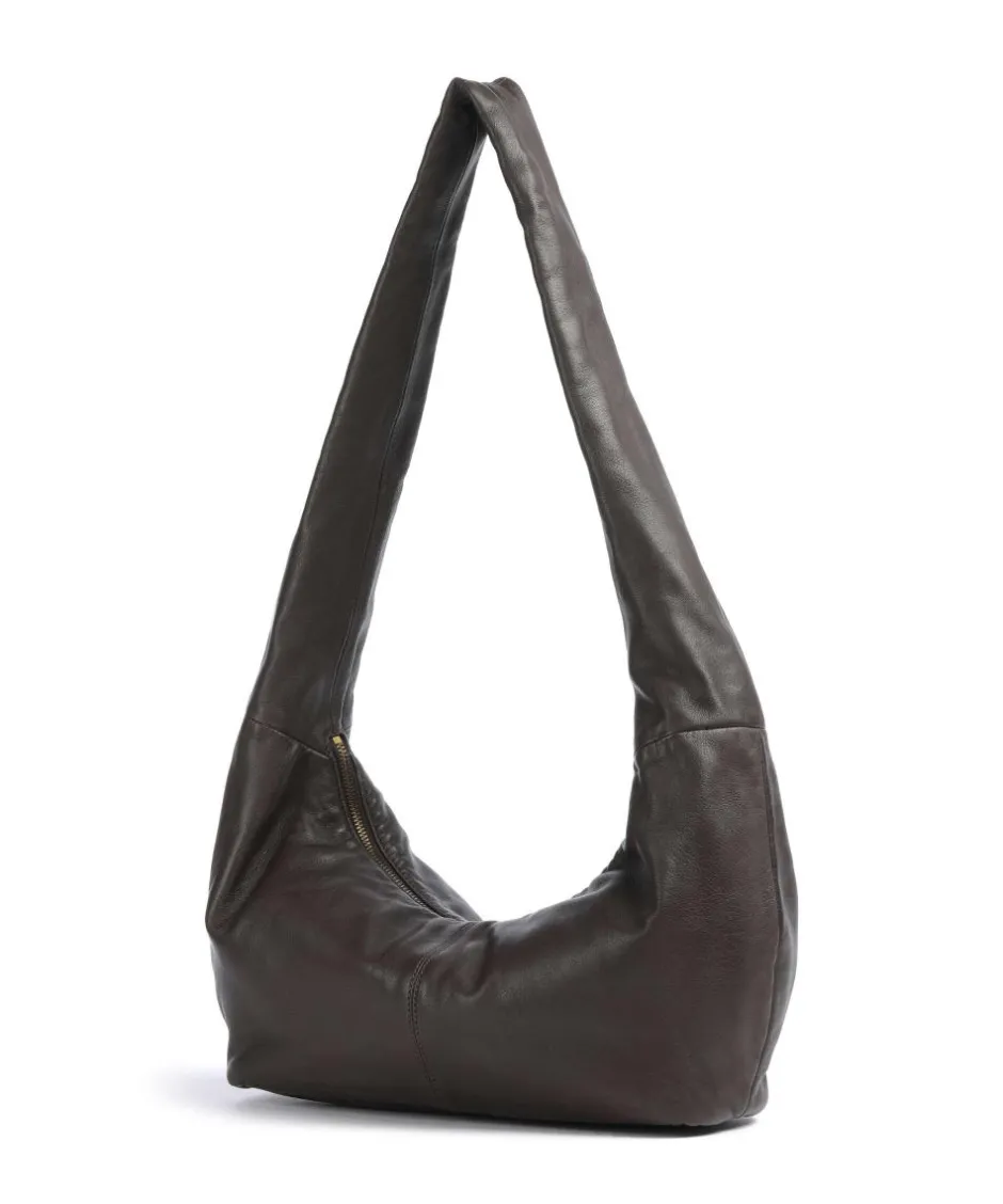 Liebeskind Shoulder Bags|Hobo Bags-Bo Sheep Natural M Hobo bag sheepskin leather