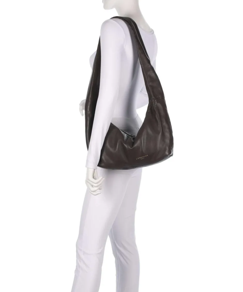 Liebeskind Shoulder Bags|Hobo Bags-Bo Sheep Natural M Hobo bag sheepskin leather