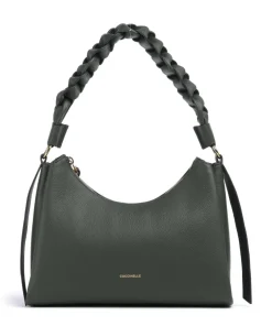 Coccinelle Shoulder Bags-Boheme Grana Double Shoulder bag grained leather