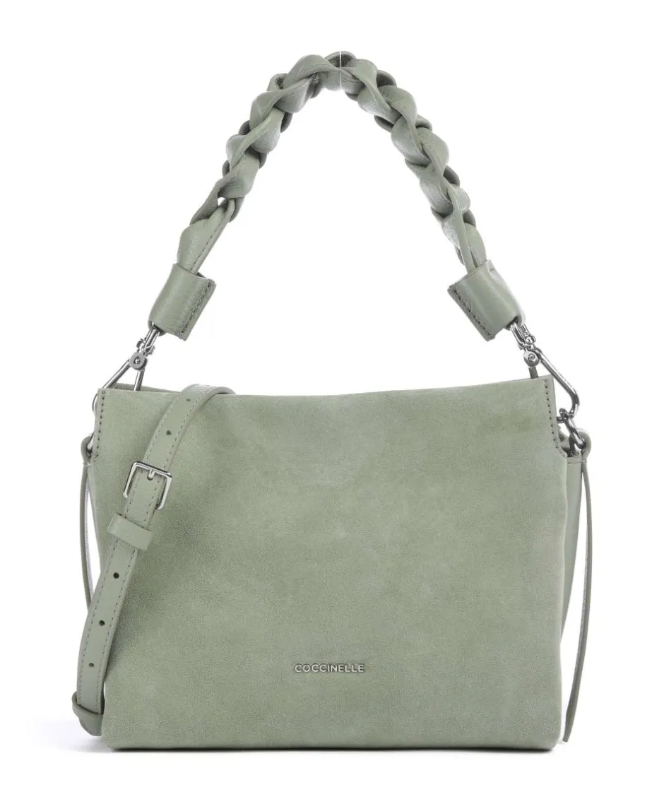 Coccinelle Handbags|Crossbody Bags-Boheme Suede Handbag brushed cow leather