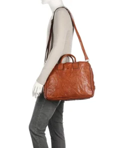 Campomaggi Business- & Laptop Bags-Briefcase 15″ fine grain cow leather
