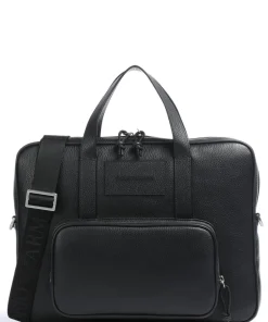 Emporio Armani Business- & Laptop Bags-Briefcase 15″ grained leather