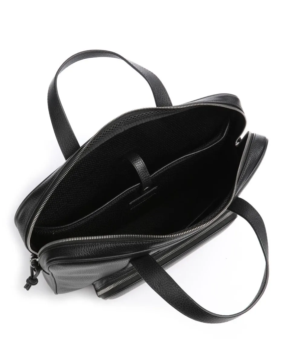 Emporio Armani Business- & Laptop Bags-Briefcase 15″ grained leather