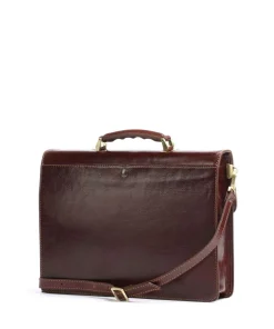 Giudi Business- & Laptop Bags-Briefcase fine grain cow leather