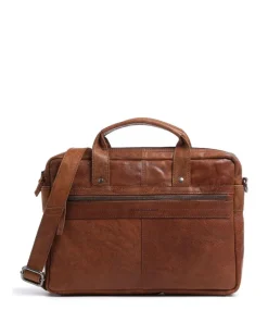 Spikes & Sparrow Business- & Laptop Bags-Bronco Briefcase 14″ buffalo leather