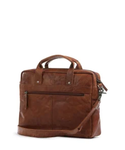 Spikes & Sparrow Business- & Laptop Bags-Bronco Briefcase 14″ buffalo leather