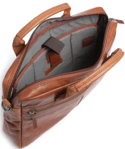 Spikes & Sparrow Business- & Laptop Bags-Bronco Briefcase 14″ buffalo leather