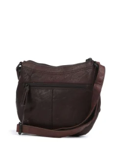 Spikes & Sparrow Crossbody Bags-Bronco Camreen Crossbody bag grained leather