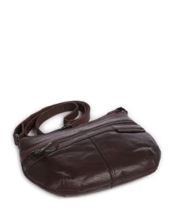 Spikes & Sparrow Crossbody Bags-Bronco Camreen Crossbody bag grained leather