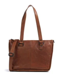 Spikes & Sparrow Tote Bags-Bronco Danah Tote bag 12″ grained leather