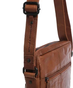 Spikes & Sparrow Crossbody Bags-Bronco Jayed Crossbody bag 13″ grained leather