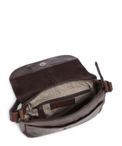Spikes & Sparrow Crossbody Bags-Bronco Linne Crossbody bag fine grain leather
