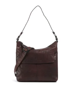Spikes & Sparrow Shoulder Bags|Hobo Bags-Bronco Sherrill Hobo bag fine grain leather