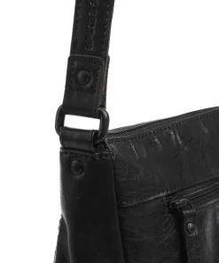 Spikes & Sparrow Crossbody Bags-Bronco Valarie Crossbody bag grained leather