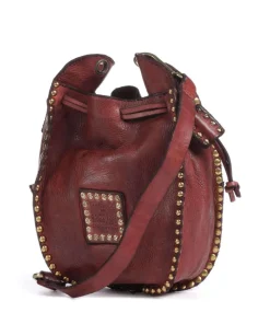 Campomaggi Hobo Bags|Crossbody Bags-Bucket bag grained cow leather