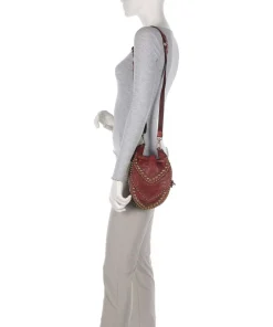 Campomaggi Hobo Bags|Crossbody Bags-Bucket bag grained cow leather