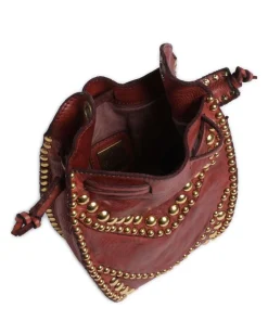 Campomaggi Hobo Bags|Crossbody Bags-Bucket bag grained cow leather